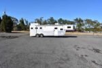 2006 Exiss 7407LQ 4 Horse Trailer with 7′ Short Wall