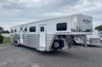 2023 CIMARRON NORSTAR 6 HORSE HEAD TO HEAD TRAILER