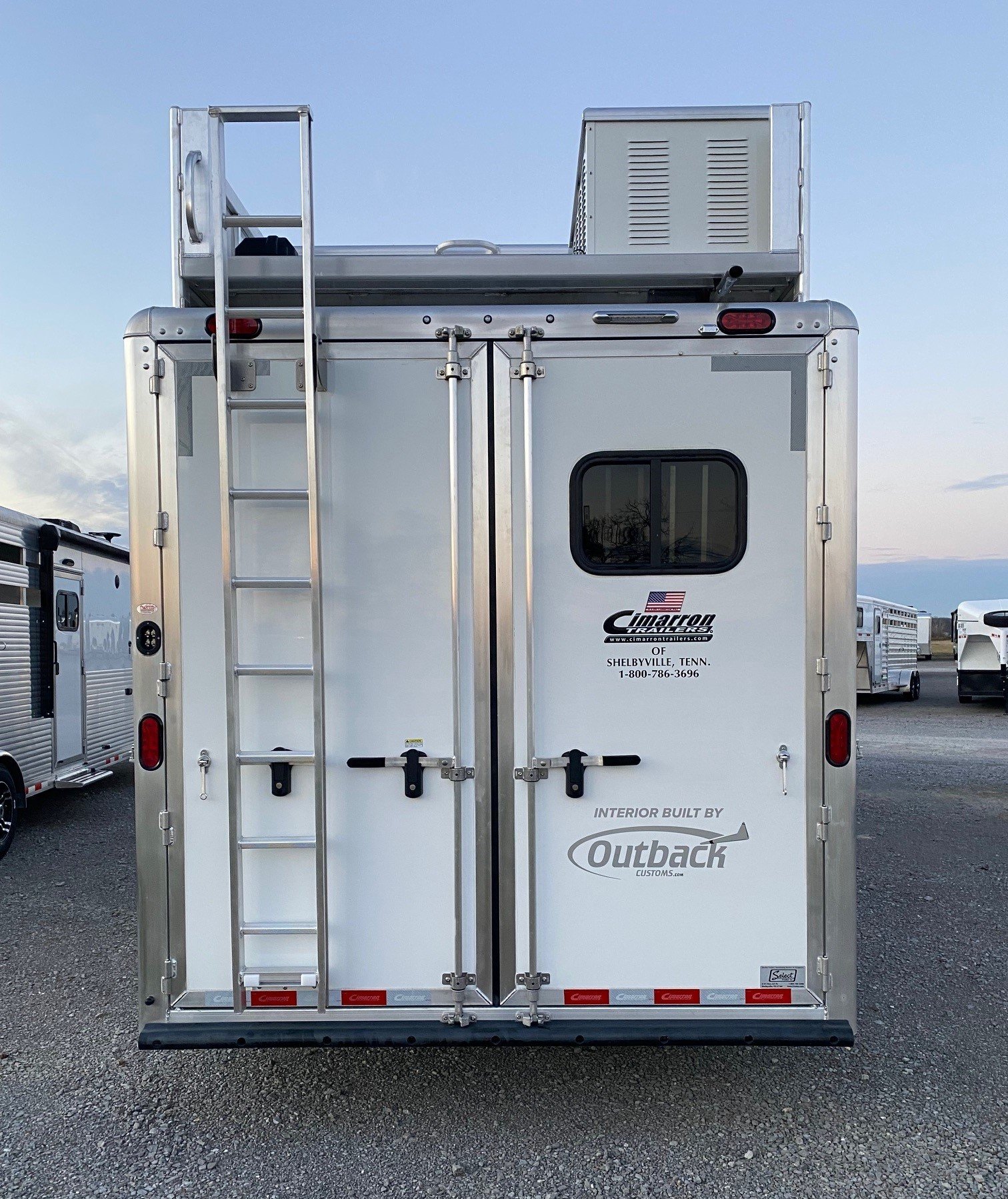2024 Cimarron Trailers 8412 Outback Customs 4 Horse LQ - Image 20