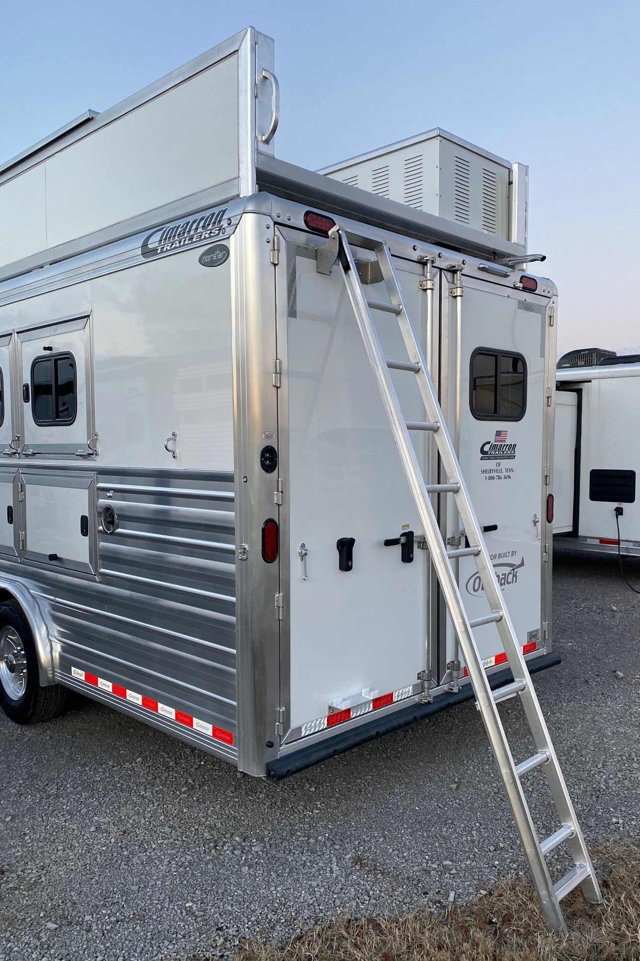 2024 Cimarron Trailers 8412 Outback Customs 4 Horse LQ - Image 22