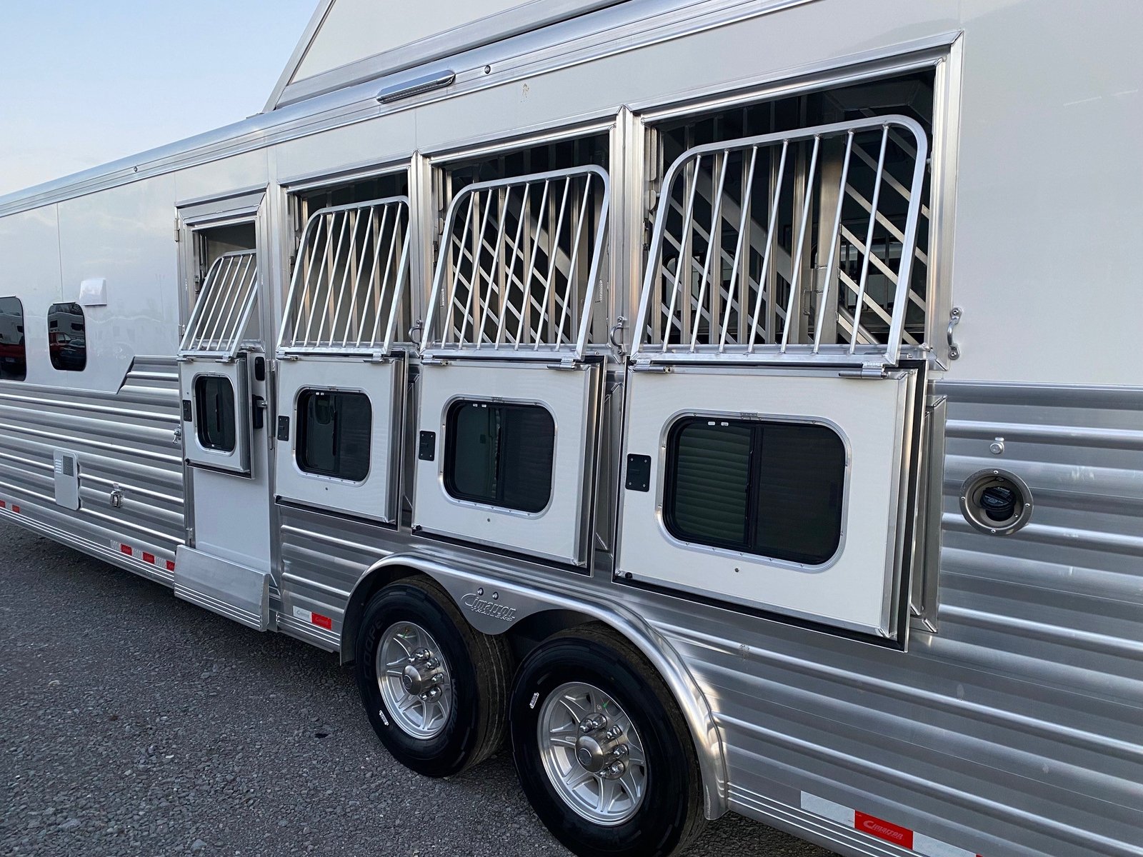 2024 Cimarron Trailers 8412 Outback Customs 4 Horse LQ - Image 13