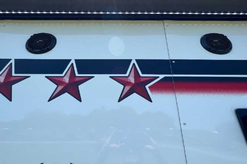 2024 Bison Trail Hand 708160 Stock Trailer with 8′ Short Wall - Image 5