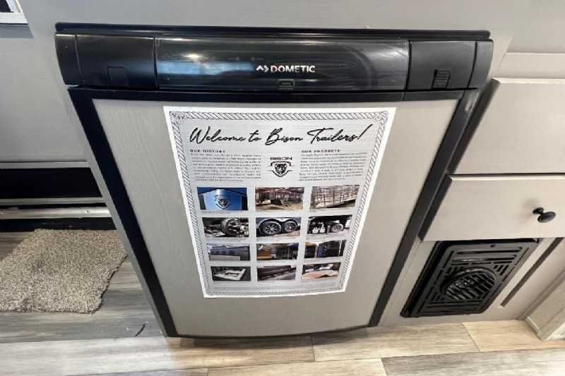 2024 Bison Trail Hand 708160 Stock Trailer with 8′ Short Wall - Image 20