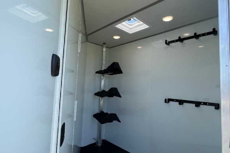 2024 Bison Trail Hand 708160 Stock Trailer with 8′ Short Wall - Image 8