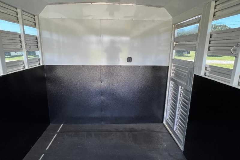 2024 Bison Trail Hand 708160 Stock Trailer with 8′ Short Wall - Image 14