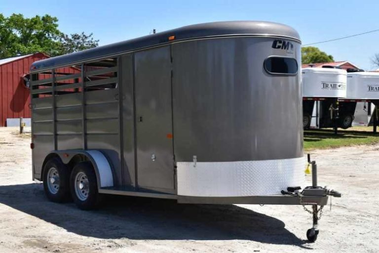 2017 CM 3HSLBP 3 Horse Trailer - Image 7