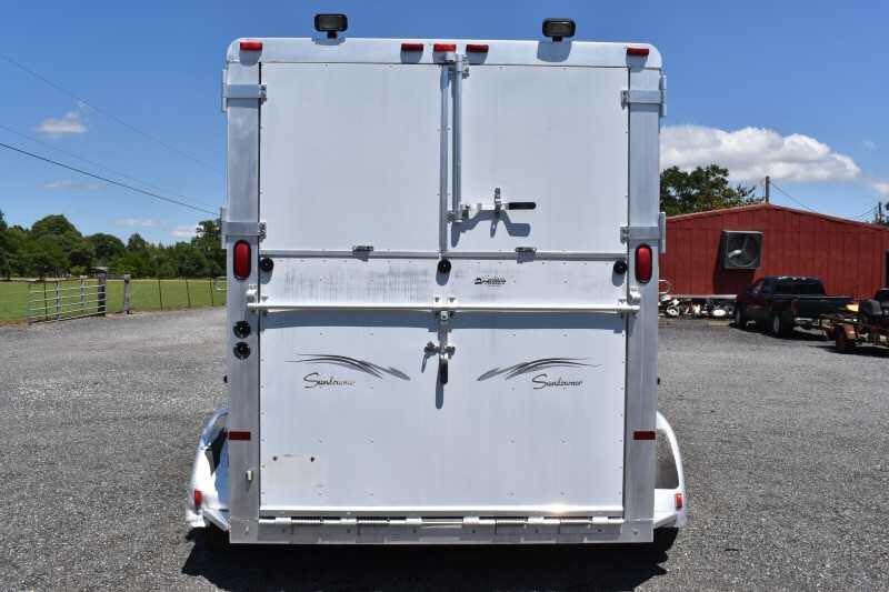 2000 Sundowner 7204GNST 2 Horse Trailer - Image 4