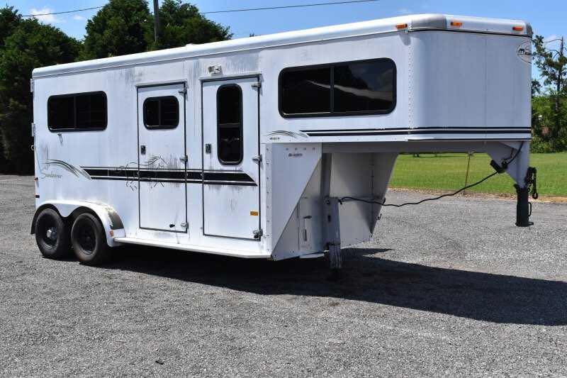 2000 Sundowner 7204GNST 2 Horse Trailer - Image 16