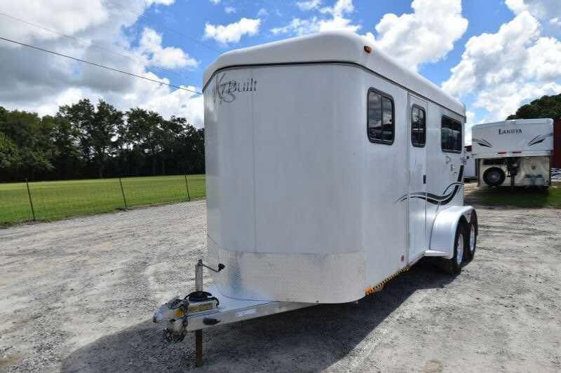 2002 Kiefer Built 2 Horse Bumper Pull - Image 11