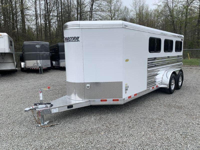 2020 19′ CIMARRON BUMPER PULL 6 PEN STOCK TRAILER - Image 2