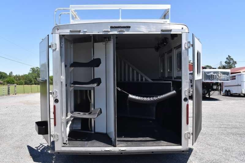 2020 Bison Laredo 3 Horse Trailer with 11′ Short Wall - Image 26