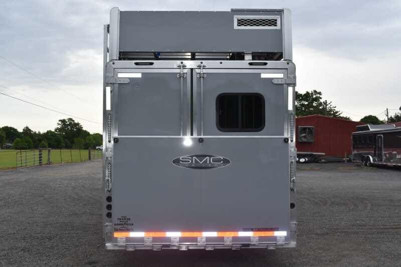 2020 SMC SL8418SCEBUG 4 Horse Trailer with 18 Short Wall - Image 29