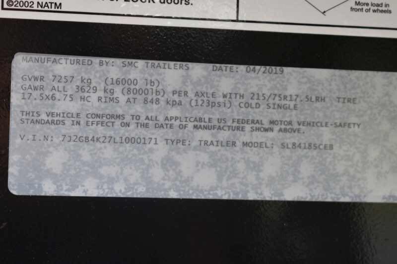 2020 SMC SL8418SCEBUG 4 Horse Trailer with 18 Short Wall - Image 41