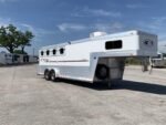 2007 4 Star 4 Horse Slant Gooseneck