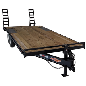 D2E 102″ x 20′ Deckover Trailer 7k GVWR