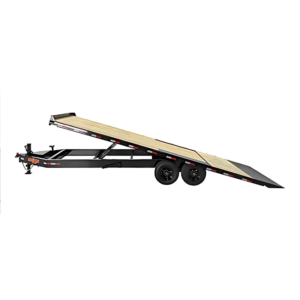 D2E 102″ x 22′ Deckover Hydraulic Tilt Trailer 14k GVWR