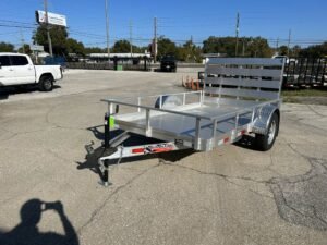 6′ x 10′ x 15′ Open Aluminum Utility Trailer