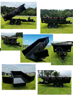 5′ x 10′ – 24″ Sidewalls – Tandem 3,500# Axle Trailer