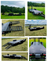 7′ x 16′ – Steel Tread Plate Floor  Trailer