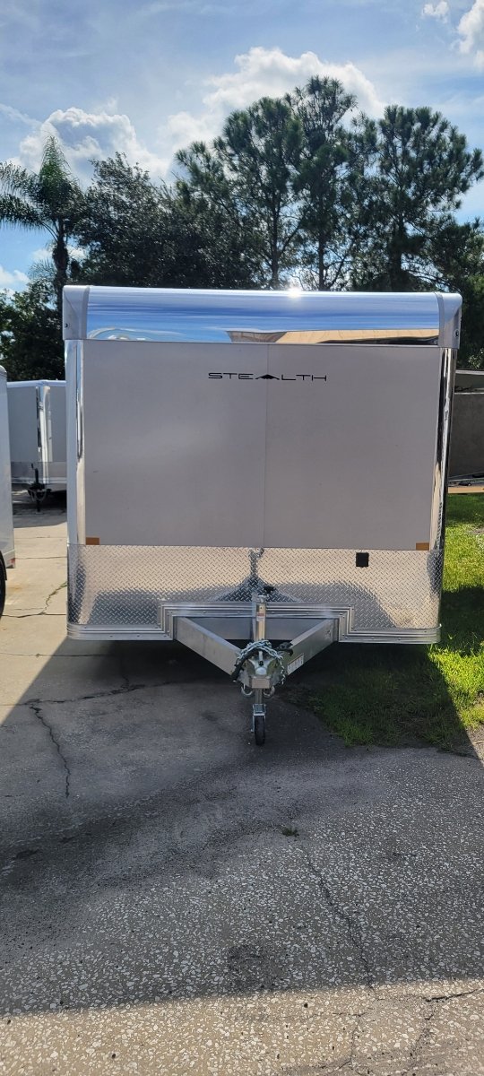 8.5 x 24 Aluminum Car Hauler Trailer Stealth - Image 9