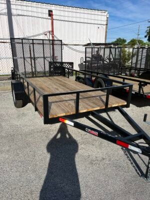 6 x 12 Open Trailer with Ramp