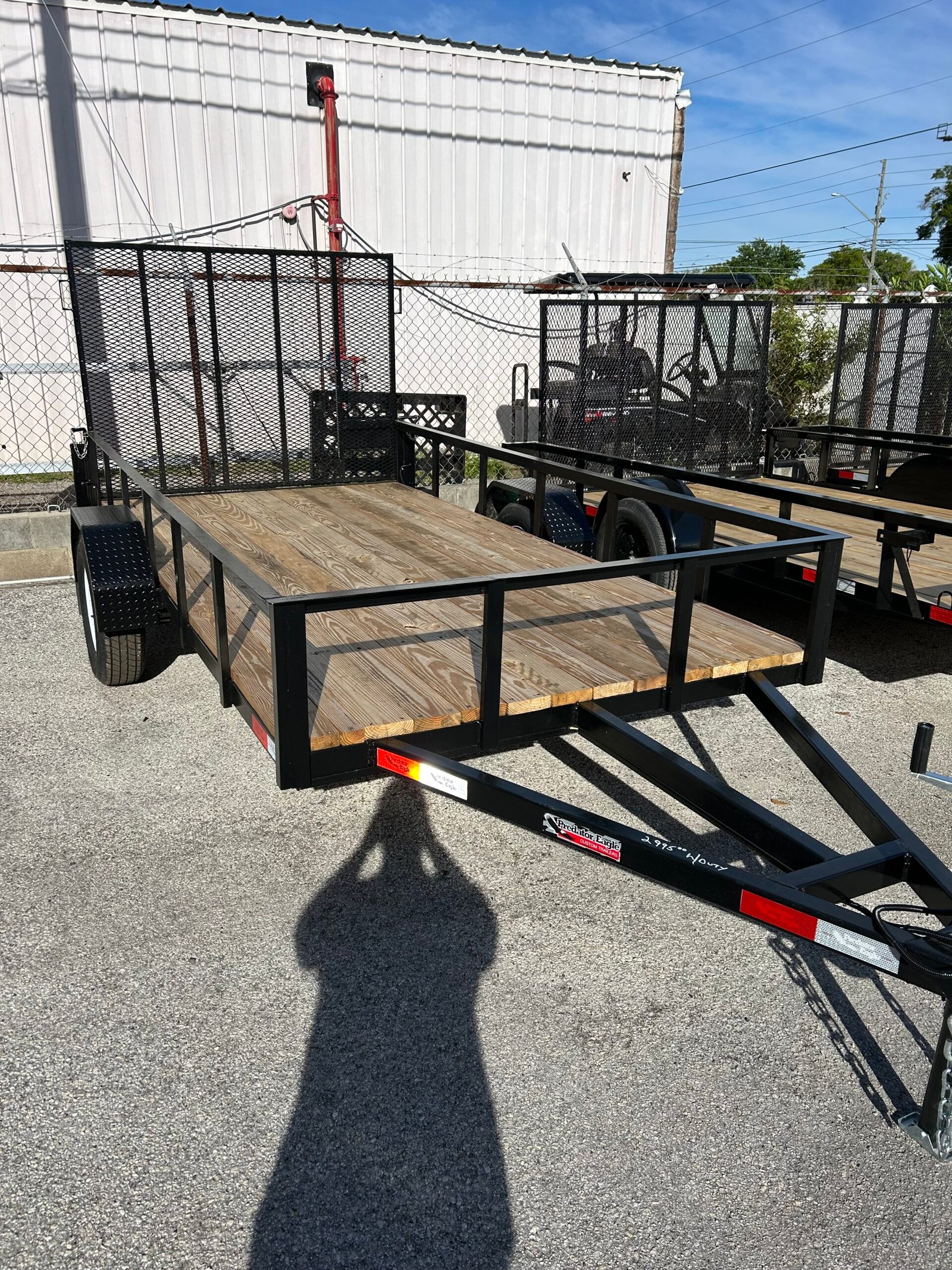 6 x 12 Open Trailer with Ramp