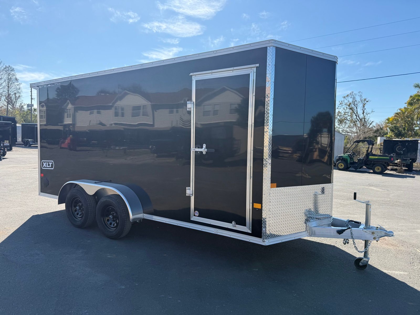 2026 ALCOM STEALTH 7X16 ENCLOSED CARGO TRAILER W/ REAR SPOILER - Image 5