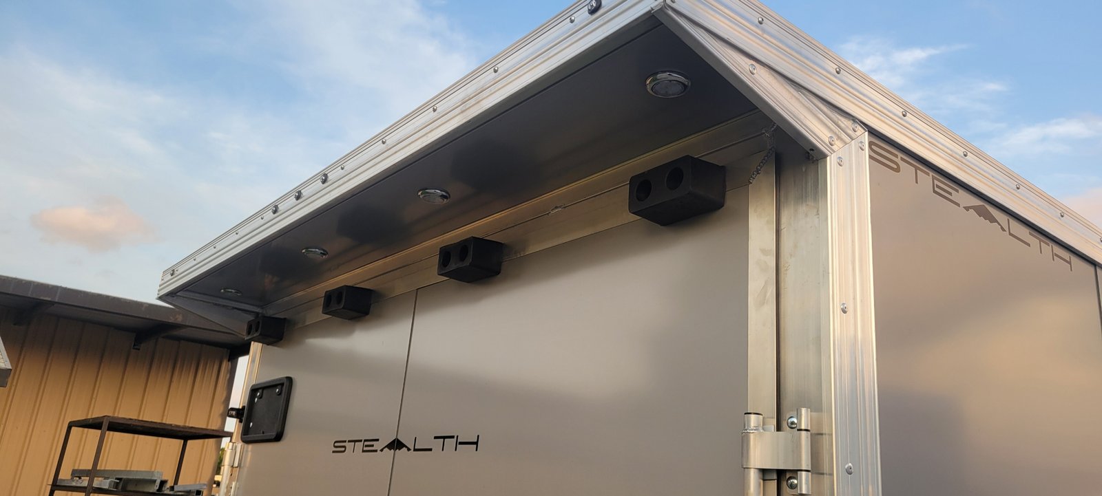 8.5 x 24 Aluminum Car Hauler Trailer Stealth - Image 6