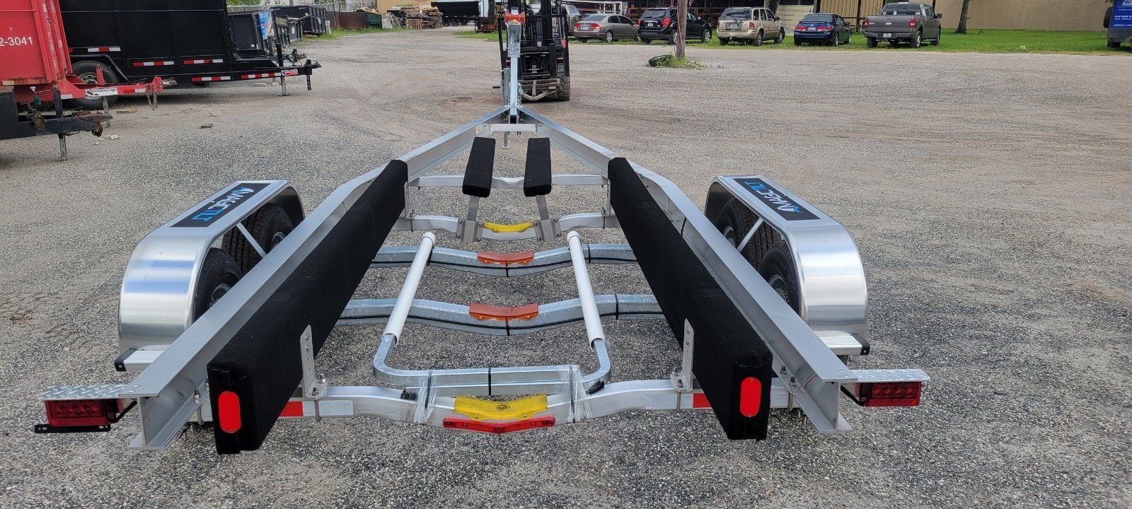 24-26 adjustable boat trailer aluminum magic tilt - Image 3
