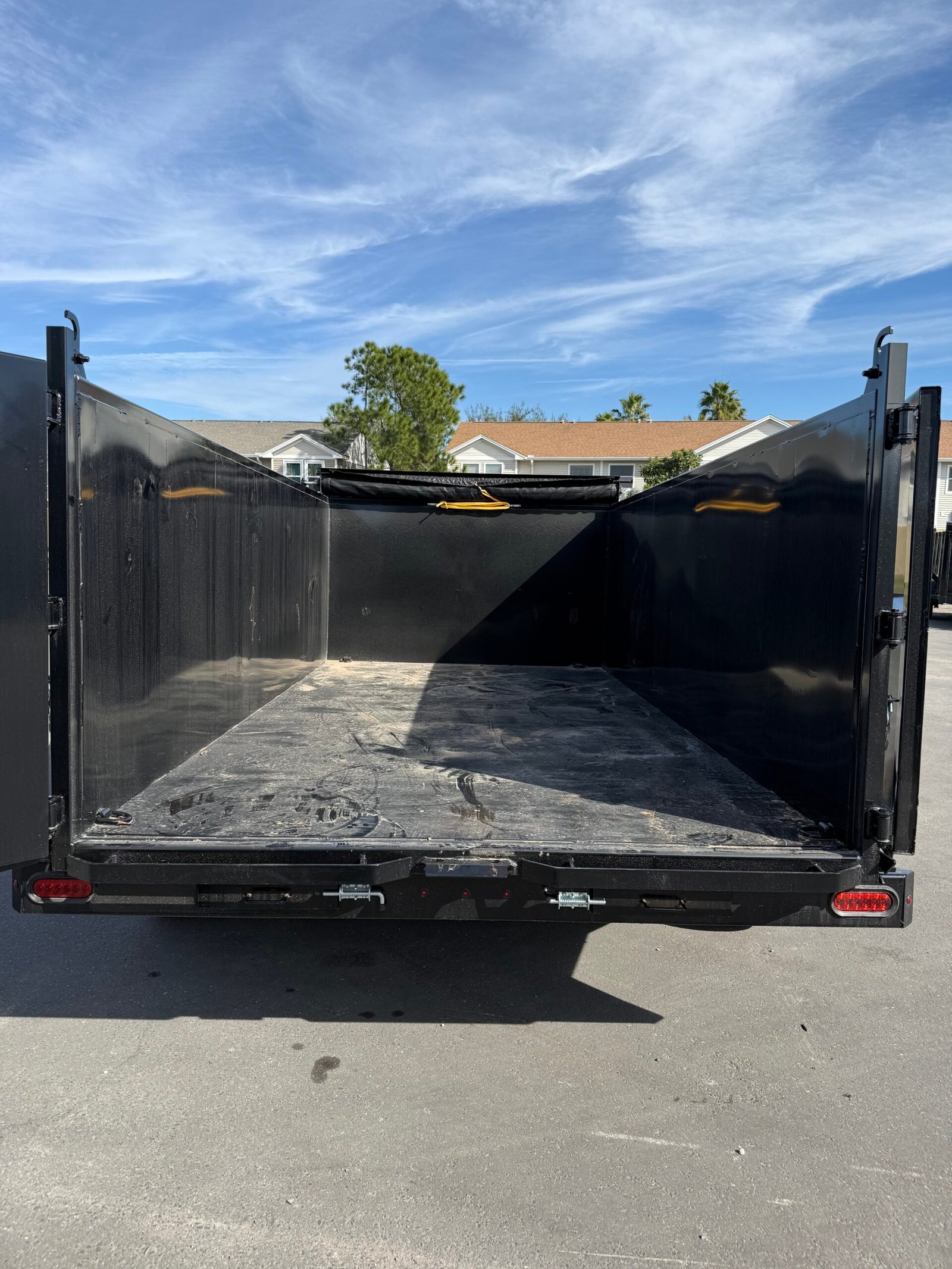 2026 DOWN2EARTH 7X14X4 TANDEM AXLE STEEL DUMP TRAILER 14K - Image 7