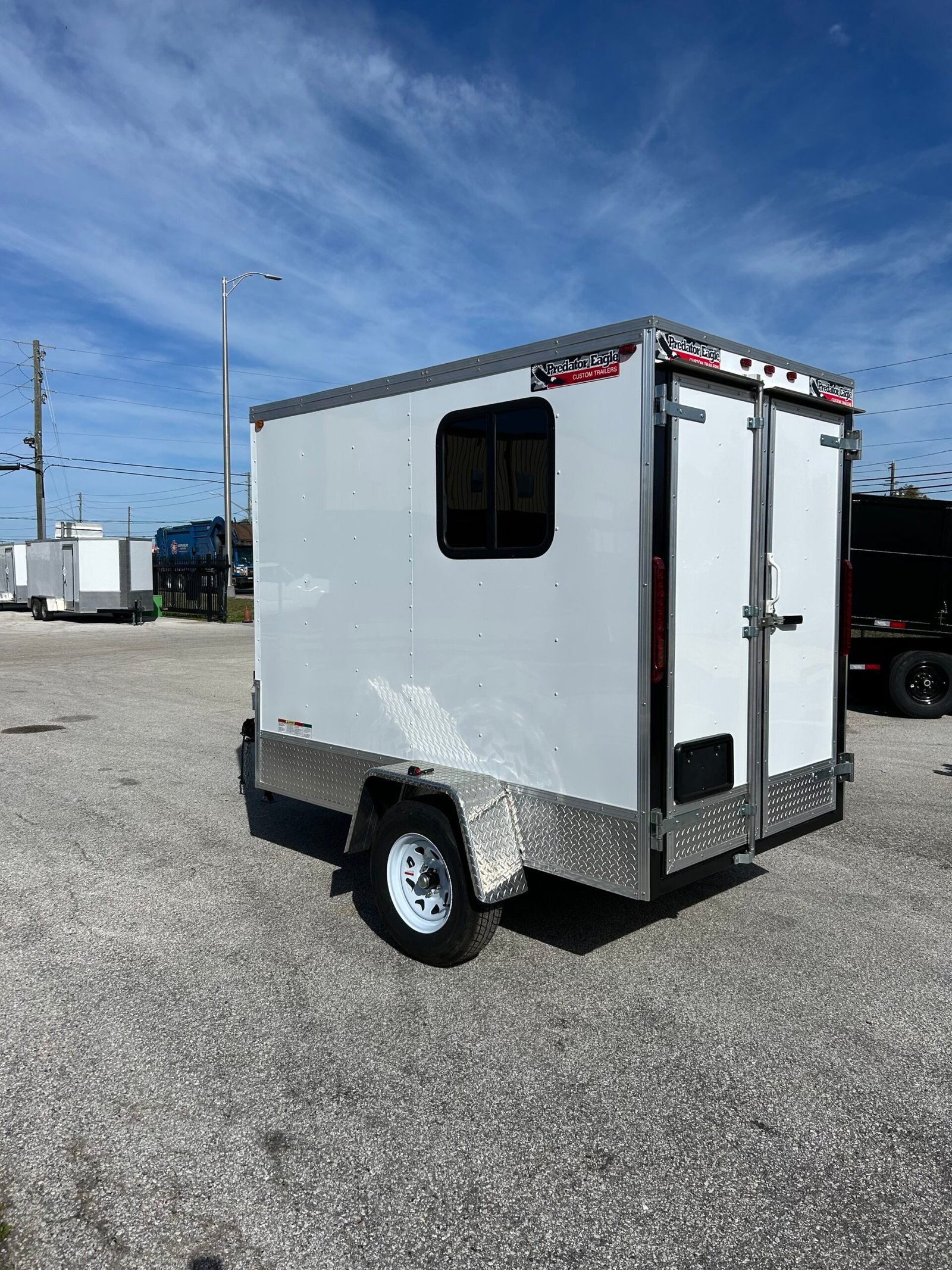 5 x 8 x 6 custom camping trailer