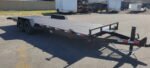 Prospector 7×24 equipment trailer w/ cobra lined 2×10 decking