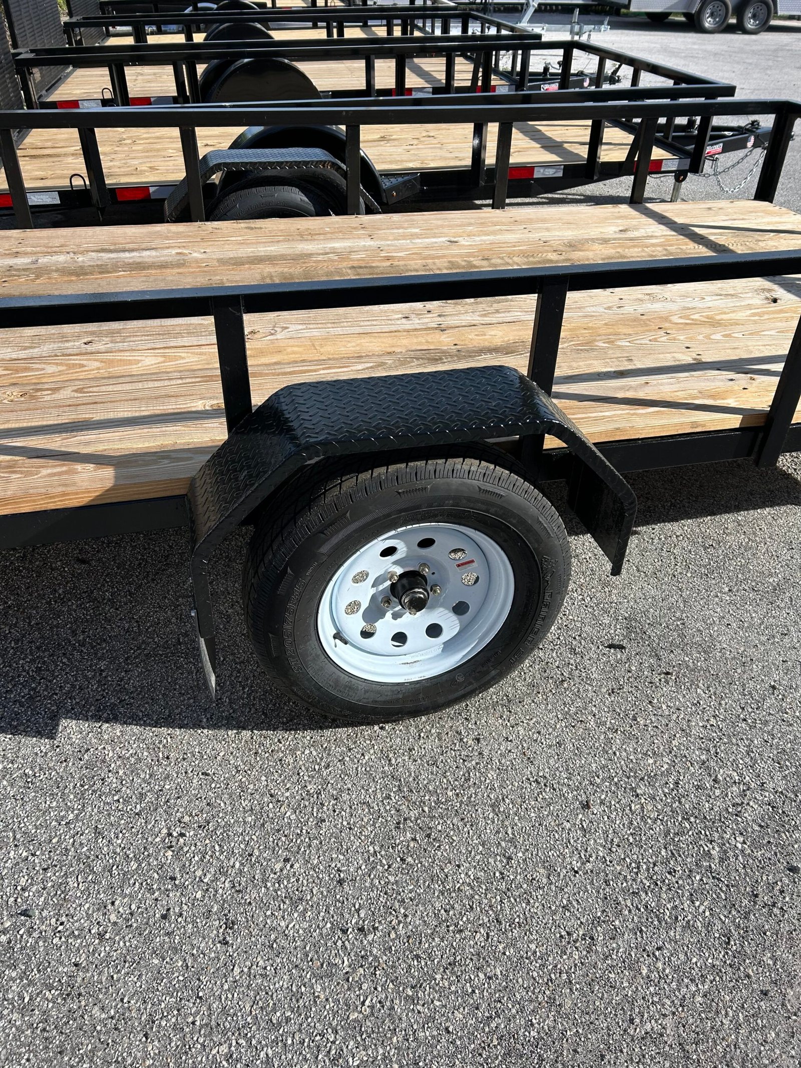 6 x 12 Open Trailer with Ramp - Image 4