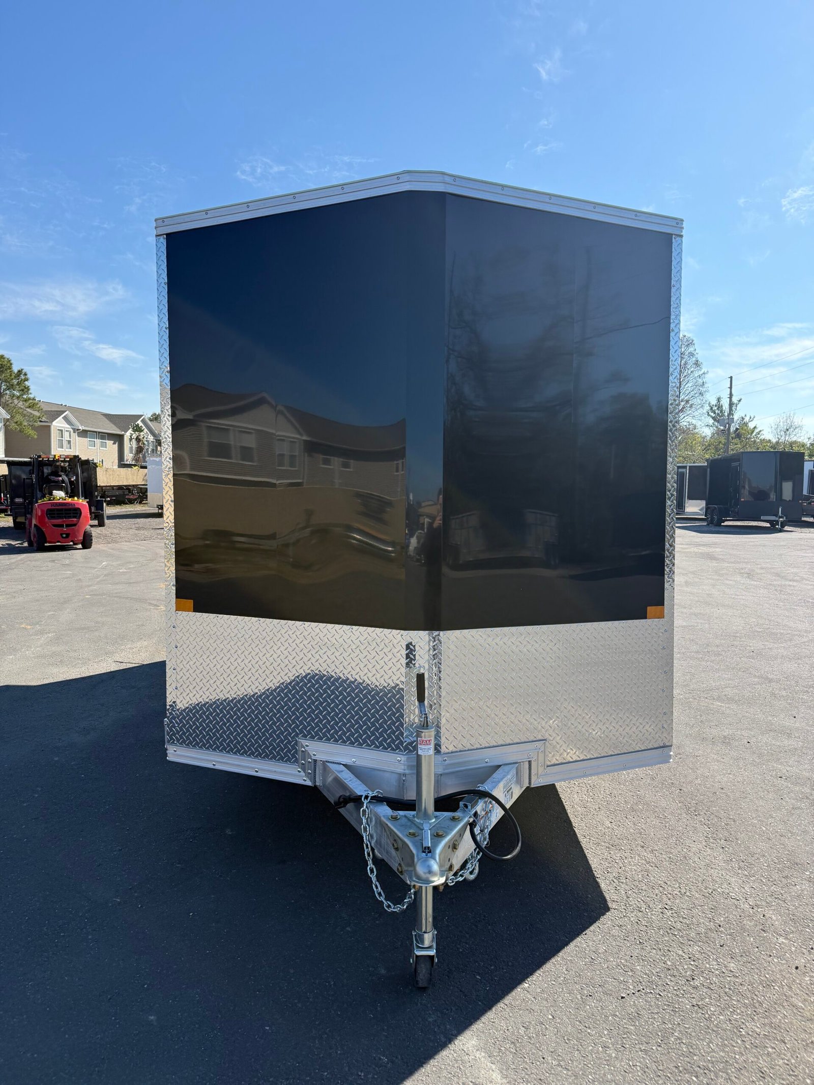 2026 ALCOM STEALTH 7X16 ENCLOSED CARGO TRAILER W/ REAR SPOILER - Image 2
