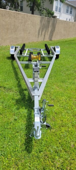 19-21 ft adjustable magic tilt trailer