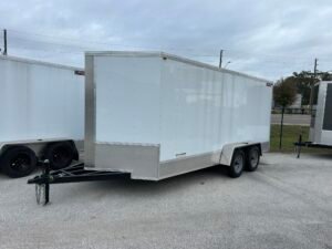 7′ x 16′ x 6’5″ Tandem 5-Lug Cargo Trailer