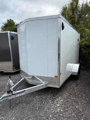 2025 6×10 ALCOM STEALTH ALUMINUM ENCLOSED CARGO TRAILER