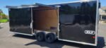 8.5X24 ALUMINUM CAR HAULER WITH ELITE ESCAPE DOOR