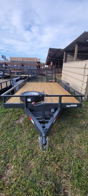 7 X 16 HEAVY DUTY TRAILER UTILTY BREWER TRAILER