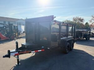 D2E 6x12x4 Telescopic 10K Dump Trailer