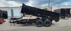 7x14x3 dump trailer 16k