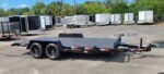 7×16 10K equipment trailer w/ cobra liner