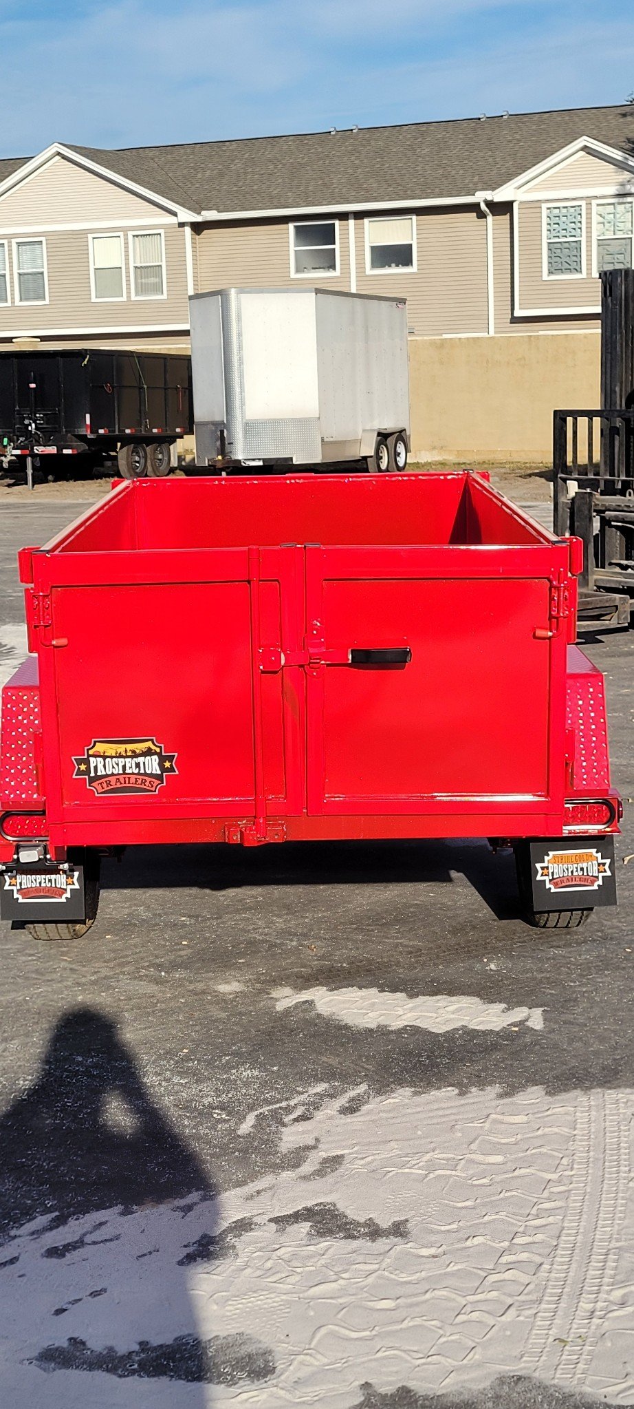 Prospector 4×8 Manual Dump Trailer - Image 4