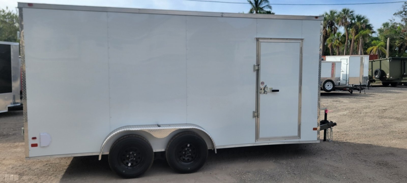 7x16x7 Barn Door enclosed Trailer