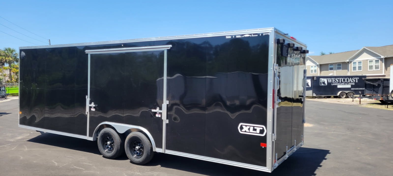 8.5X24 ALUMINUM CAR HAULER WITH ELITE ESCAPE DOOR - Image 7