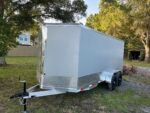 7 x 16 aluminum heavy duty enclosed trailer