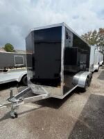 2025 6×12 TANDEM AXLE ALCOM STEALTH ALUMINUM ENCLOSED CARGO TRAILER