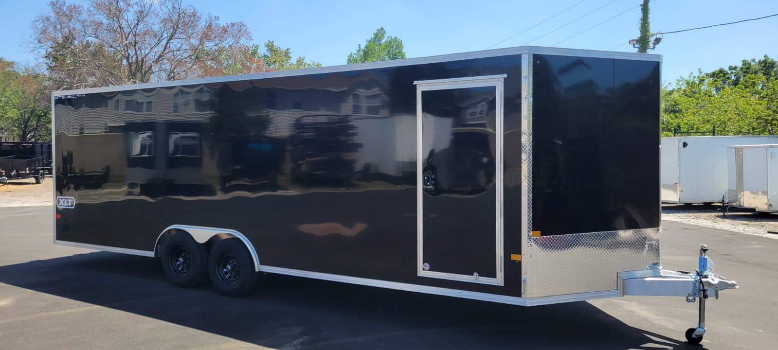 8.5X24 ALUMINUM CAR HAULER WITH ELITE ESCAPE DOOR - Image 6