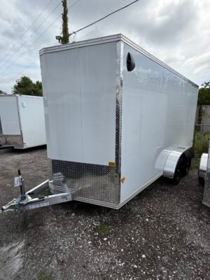 7×14 ALUMINUM STEALTH White