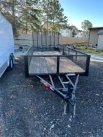 6x18x2 Mesh Side Utility Trailer
